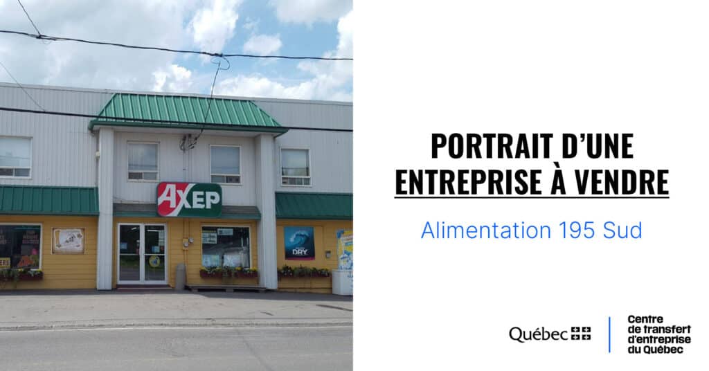 entreprise d'alimentation à vendre