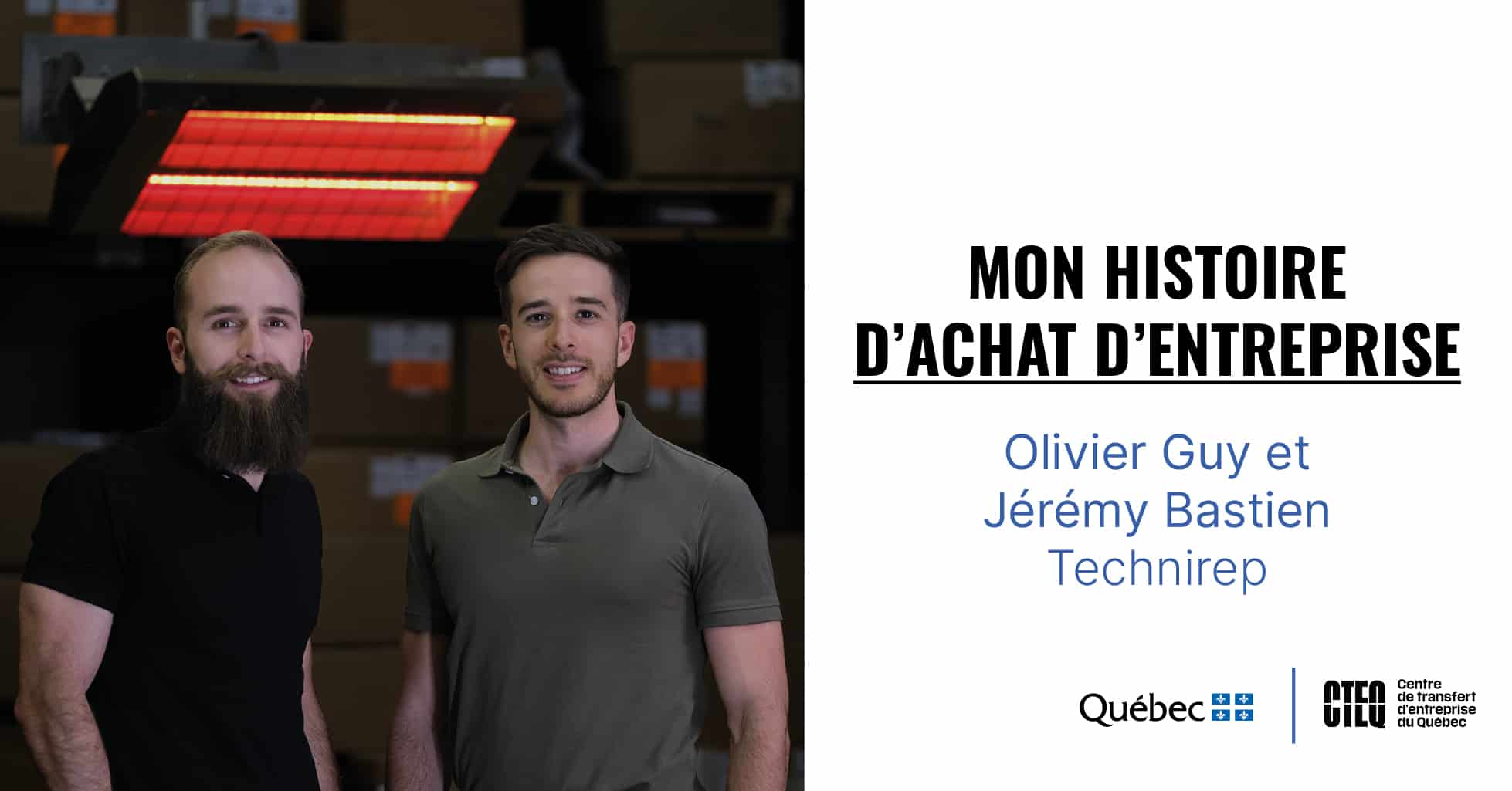 Mon histoire d’achat d’entreprise : Technirep