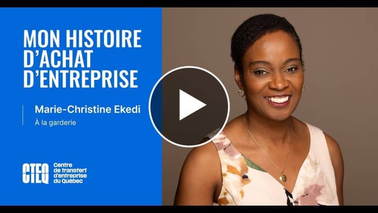 Mon histoire d'achat d'entreprise : Marie Christine Ekedi — À la garderie