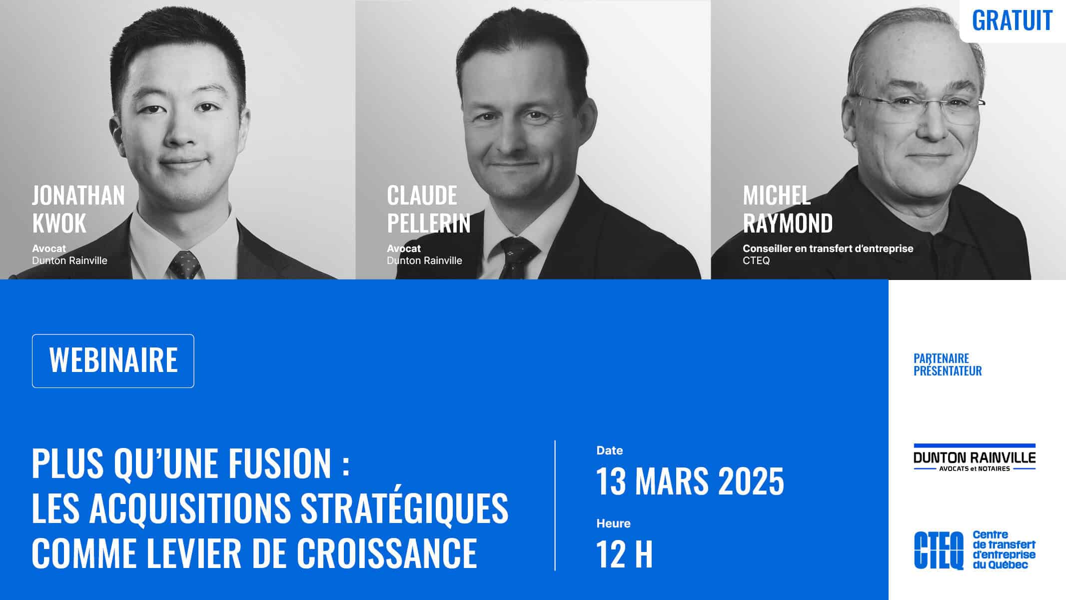 Enregistrement du webinaire | Plus qu&rsquo;une fusion : les acquisitions stratégiques comme levier de croissance